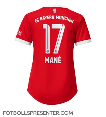 Bayern Munich Sadio Mane #17 Hemma Matchtröja Dam 2022-23 Kortärmad